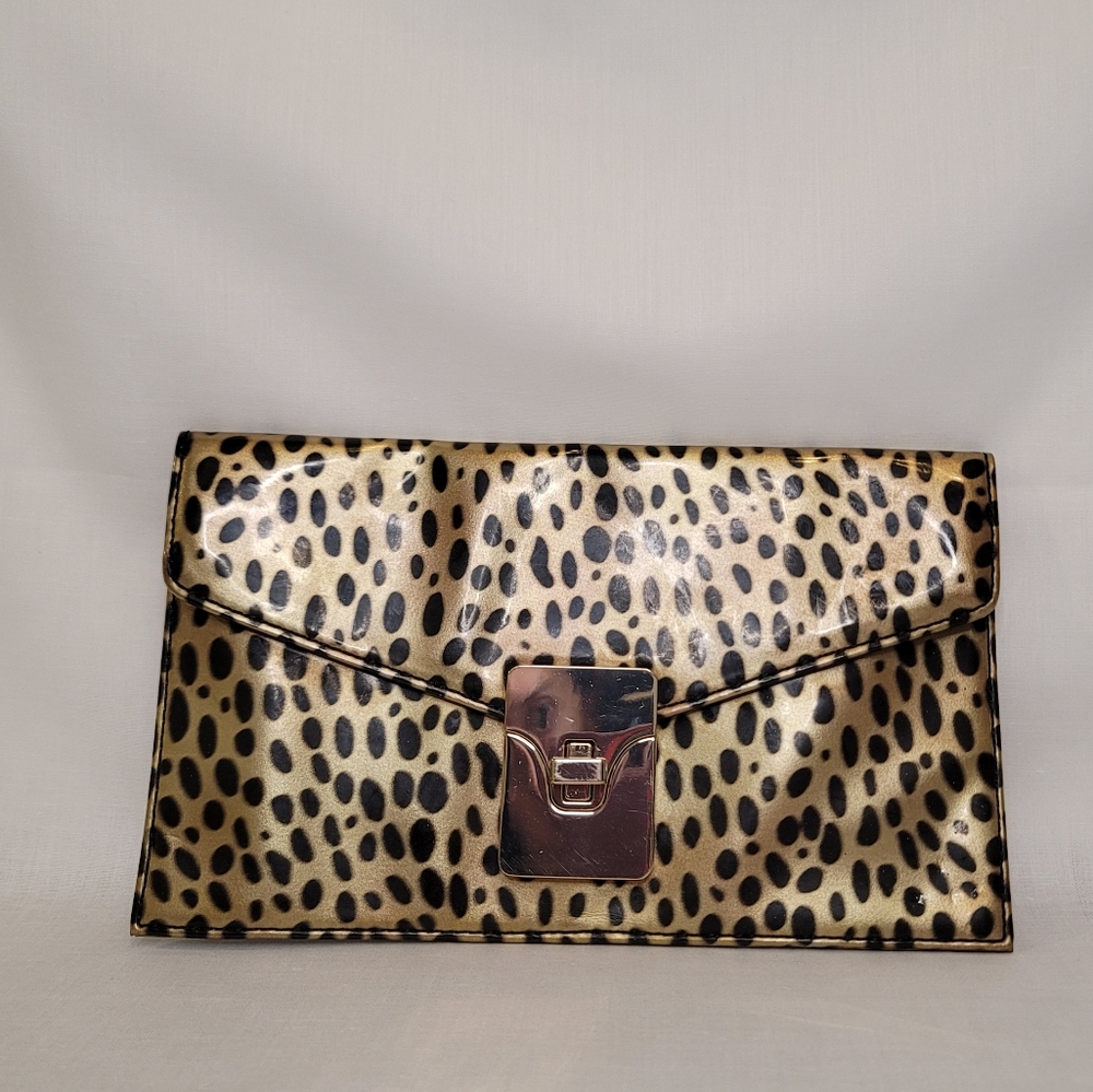 Talbots clutch Cheetah print